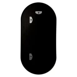 Miroir mural ovale 40 x 80 blanc Helloshop26