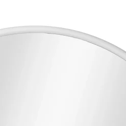 Miroir mural ovale 40 x 80 blanc Helloshop26