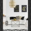 Miroir Mural Rectangulaire 80 x 60 Cm (L x l) avec Cadre en Bois d'Hévéa Naturel,Crochets Métalliques, pour Salle de Bain,Chambre