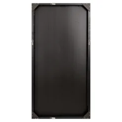 Miroir mural rectangulaire 102 x 52 noir Helloshop26