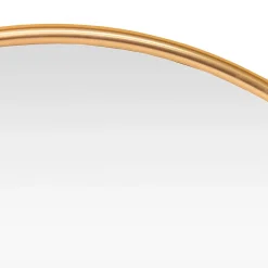 Miroir mural rond 50 cm dore Helloshop26