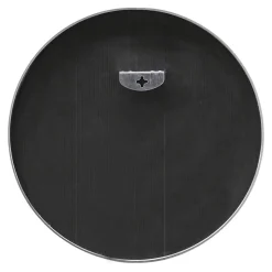 Miroir mural rond diamètre 50 cm argente Helloshop26