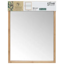 Miroir mural 34x44cm bambou - 5Five