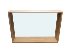 Miroir non lumineux effet chêne l.120 x P.13 x H.80 cm, Cooke & Lewis Harmon