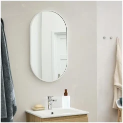 Miroir ovale 40 x 70 cm PEPPER