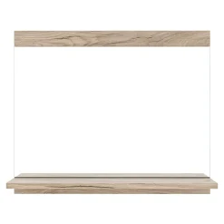 Miroir pour salle de bains Krildihana 60 x 50 x 12 cm effet chêne en.casa