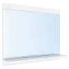Miroir pour salle de bains Krildihana 60 x 50 x 12 cm blanc en.casa