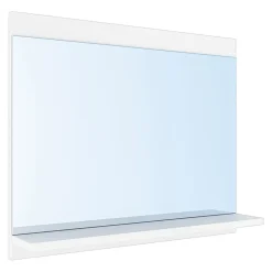 Miroir pour salle de bains Krildihana 60 x 50 x 12 cm blanc en.casa