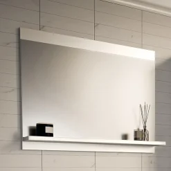 Miroir pour salle de bains Krildihana 60 x 50 x 12 cm blanc en.casa