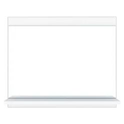 Miroir pour salle de bains Krildihana 60 x 50 x 12 cm blanc en.casa