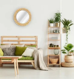 MIROIR REA KLNA-MR01 35CM BEIGE