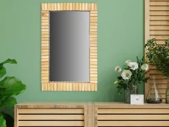 MIROIR REA KLNA-MR03 35CM BROWN 55X35X2CM
