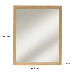 Miroir rectangulaire à suspendre Tasso - Marron- 5five