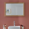 Miroir rectangulaire en bois 50 x 70 cm ATOLL