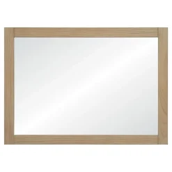 Miroir rectangulaire en bois 50 x 70 cm ATOLL