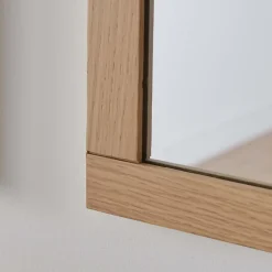 Miroir rectangulaire en bois 50 x 70 cm ATOLL