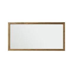 Miroir rectangulaire en teck recyclé massif