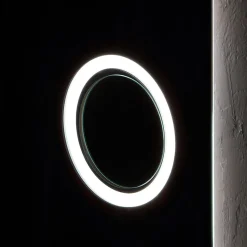 Miroir Rectangulaire Rétroéclairé Led 120X70 Avec Miroir Grossissant