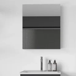 Miroir rectangulaire sans cadre DORIA largeur 60 cm