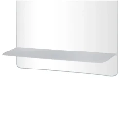 Miroir rectangulaire SORRENTO avec tablette en métal