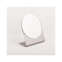 Miroir rond à poser Inox ALENA Brossé Spirella
