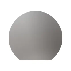 Miroir rond éclairage LED capteur tactile anti-buée pour salle de bain, cadre aluminium et verre 4mm - BOVA 2.0 - 120cm