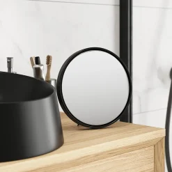 Miroir rond grossissant x2 GoodHome Elland Ø 20 cm