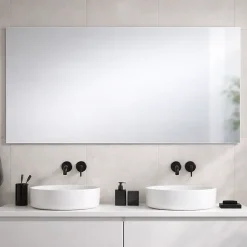 Miroir Réversible 120X70 Avec Bordure En Fil Brillant
