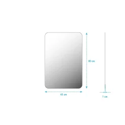 Miroir salle de bain - 40x60cm - GO