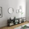 Miroir salle de bain circulaire 60cm de diametre - finition noir mat - RING DARK 60