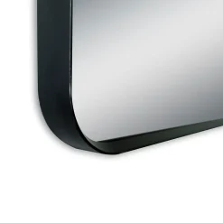 Miroir salle de bain rectangle 60x80cm - encadrement en aluminium - HOB 60