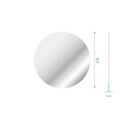 Miroir salle de bain ROND - Diamètre 60cm - GO