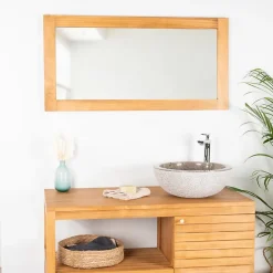 Miroir salle de bain 100x50 cm, Wanda collection