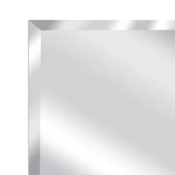Miroir salle de bains rectangulaire 100X60 cm Wapta argent