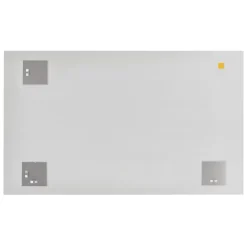 Miroir salle de bains rectangulaire 100X60 cm Wapta argent