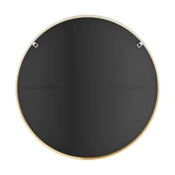 Miroir salle de bains rond Ø100 cm, doré, Tisa