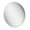 Miroir salle de bains rond Ø80 cm, blanc, Tisa