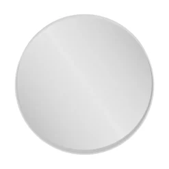 Miroir salle de bains rond Ø80 cm, blanc, Tisa