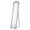 Miroir sur pied inclinable 160 x argente Helloshop26