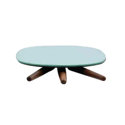 Miroir sur pied ovale Bois ALESIA Bois d'acacia Spirella