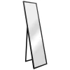 Miroir sur pied psyche inclinable 150 noir Helloshop26
