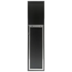 Miroir sur pied psyche inclinable 150 argente Helloshop26