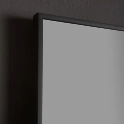Miroir 60X80 Avec Bord Noir Mat Réversible