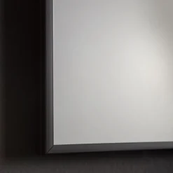 Miroir 60X80 Avec Bord Noir Mat Réversible