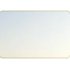 Miroir 80x60 noir mat Essebagno Muséa