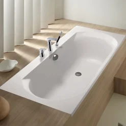 Mitigeur baignoire JACOB DELAFON Aleo+ 3 trous + pommeau de douche + flexible