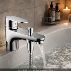 Mitigeur baignoire mécanique HANSGROHE Vernis Blend C2 chromé
