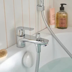 Mitigeur baignoire monotrou JACOB DELAFON July+ chromé