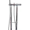 Mitigeur baignoire sur pied SEINA en laiton chromé H. 106 cm