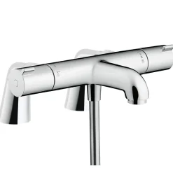 Mitigeur baignoire thermostatique HANSGROHE Ecostat 1001 CL chromé avec colonnettes